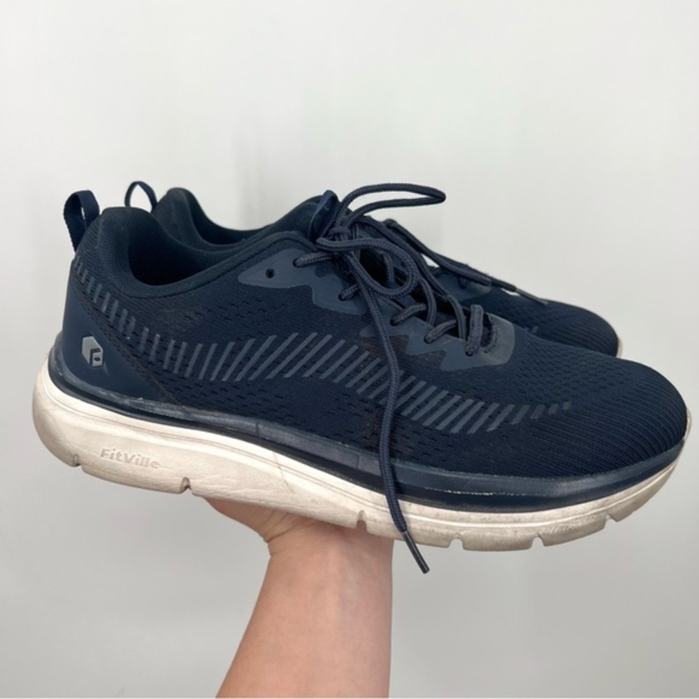 Fitville Men’s Midnight Blue Cloud Wanderer V20 Shoes WIDE